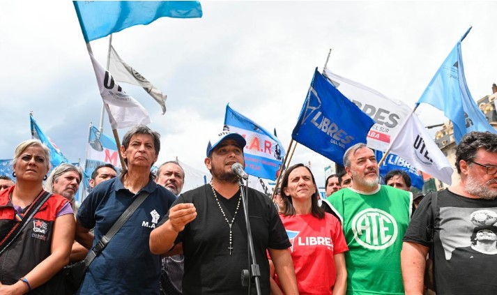 Nueva Jornada De Protestas En El Centro Porteño Contra El Dnu De Milei